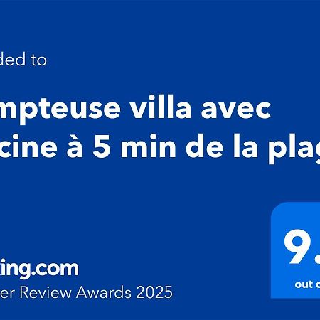 Sompteuse Villa Avec Piscine A 5 Min De La Plage Пуэнт-Нуар Экстерьер фото