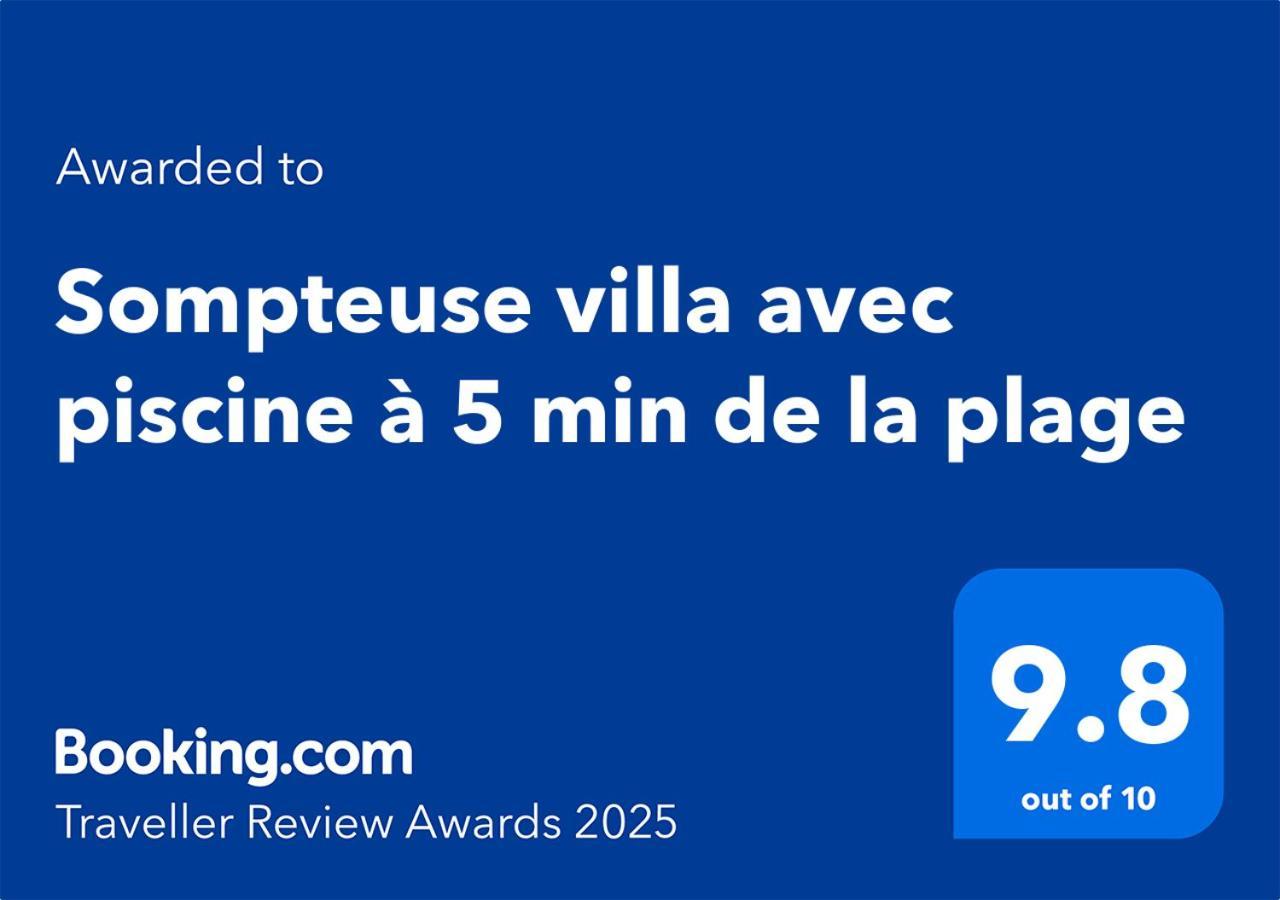 Sompteuse Villa Avec Piscine A 5 Min De La Plage Пуэнт-Нуар Экстерьер фото